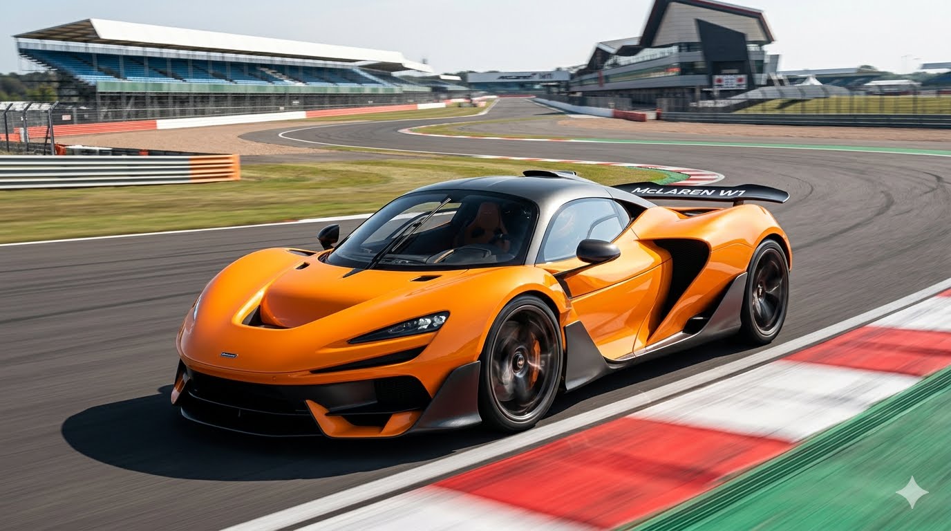 McLaren W1 1/64 car model